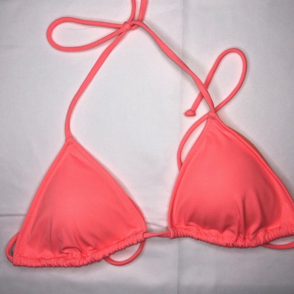 Coral Bikini Top